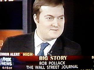 Rob Pollack, senior editorial writer of the Wall Street Journal