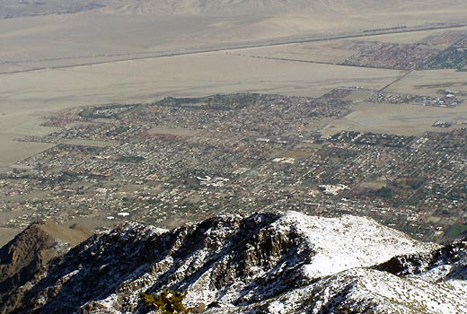 Palm Springs from Mount Jacinto