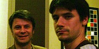 François Lamotte en Michael Uyttersprot François Lamotte en Michael Uyttersprot