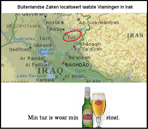 West-Vlamingen in Irak