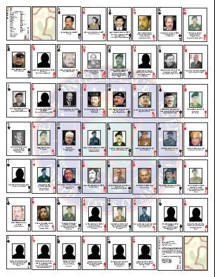 Iraqi Most Wanted Poster