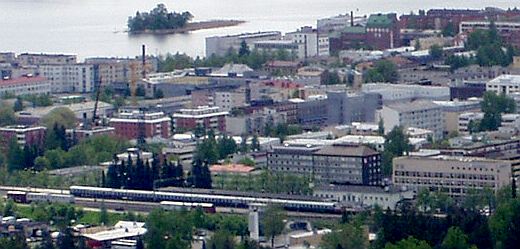 Kuopio - maximaal ingezoomd