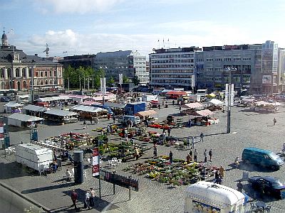 Ochtendmarkt in Kuopio