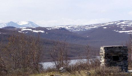 Finse taiga en Noorse bergen