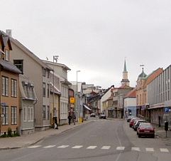 Straat in Tromsø