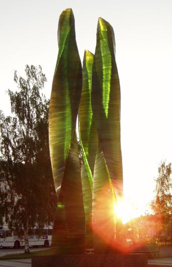 Kunstwerk in Umeå