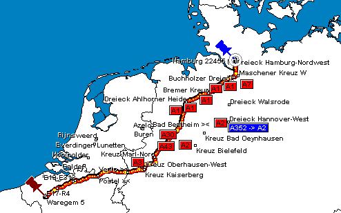 Route dag 17
