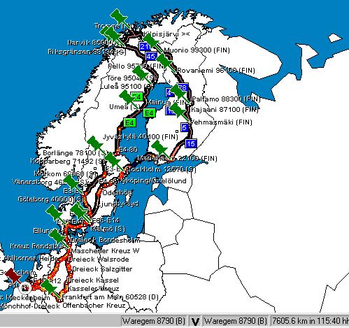 Route-overzicht