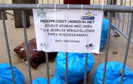 Meeuwen en zakken