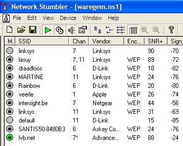 WiFi draadloze netwerken centrum Waregem