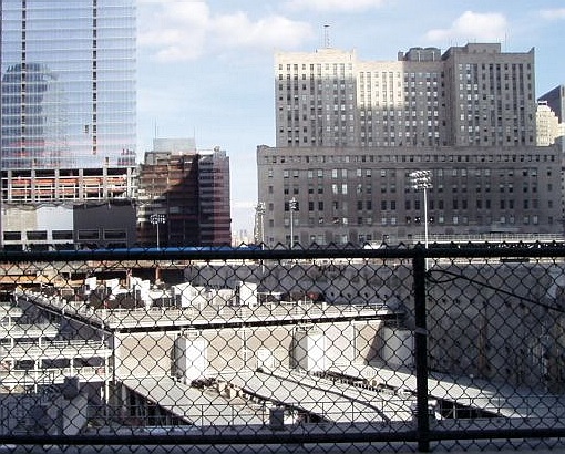 NYC - Ground Zero - PATH Station roof