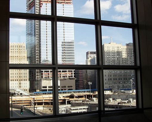 NYC - Ground Zero - view from South Bridge