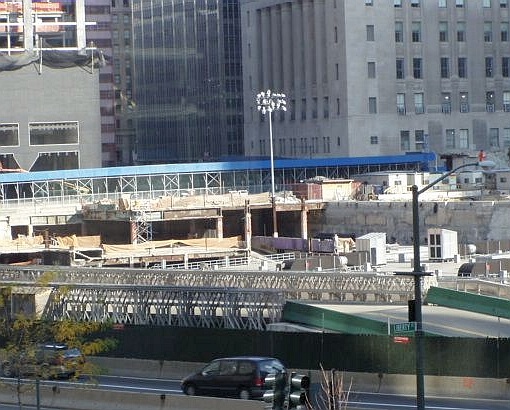 NYC - Ground Zero - view from South Bridge