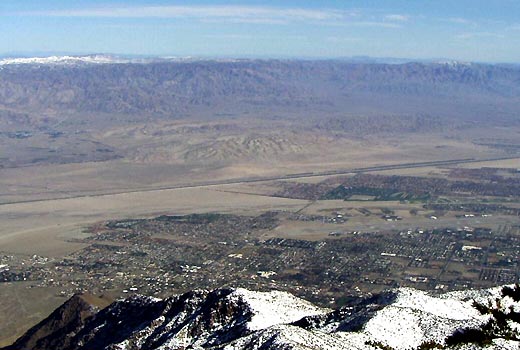 Palm Springs from Mount Jacinto