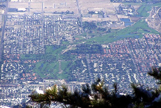Palm Springs from Mount Jacinto